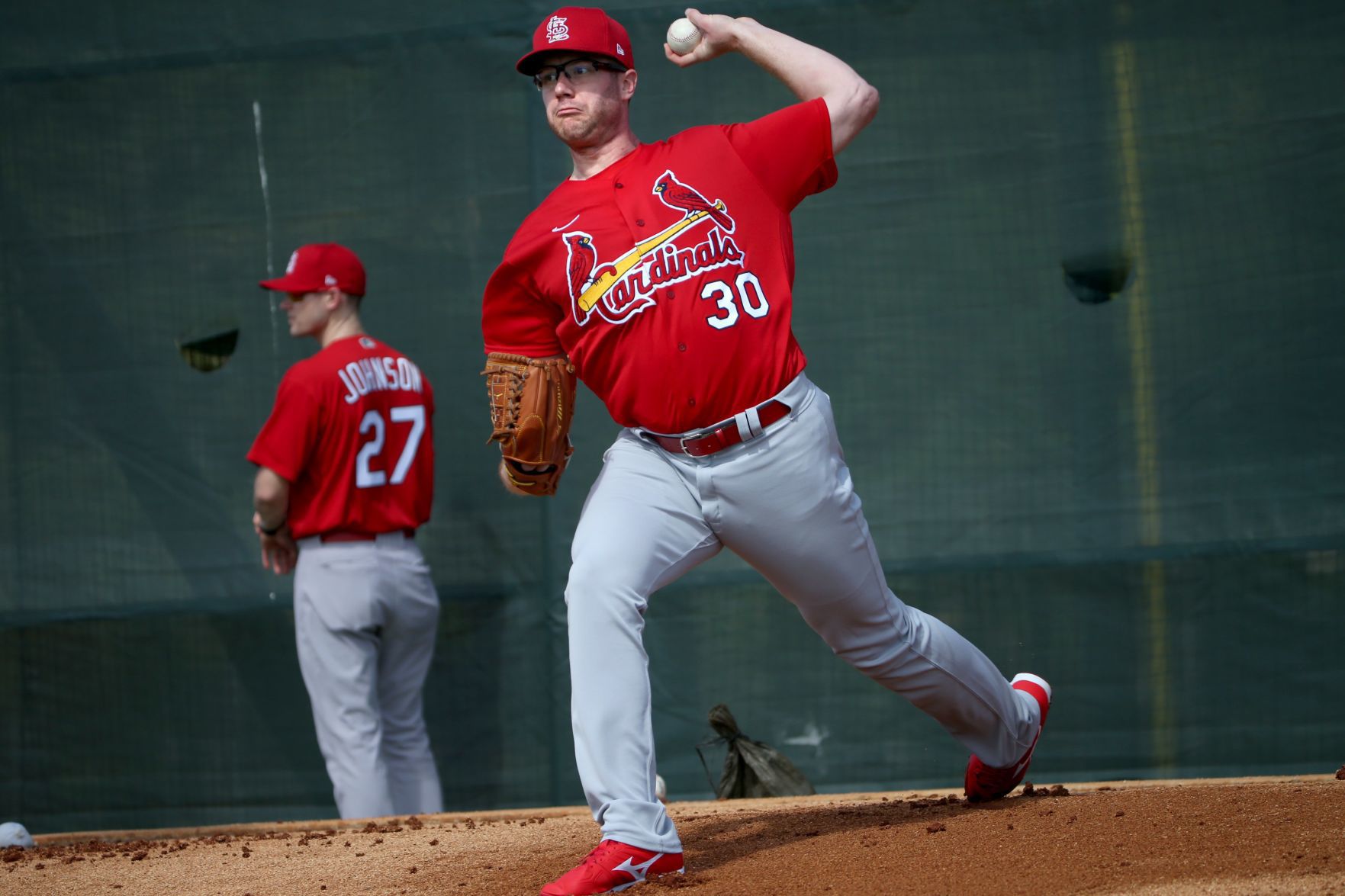 First official workout of Cardinals spring training